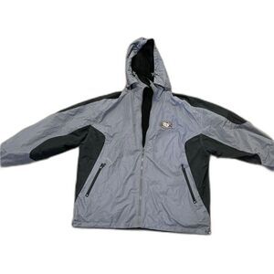 MEN'S UNISEX Gray/Black Reversible Angels Camp Warm Coat Jacket SIZE XL